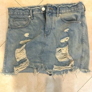 Jean skirt
